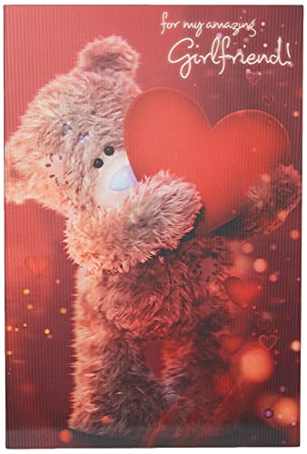 Me To You A93MZ007 Geburtstagskarte mit 3D-Linsenraster-Tatty Teddy-Motiv für Freundin von Me to You