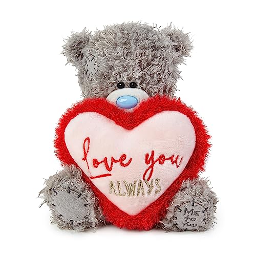 Me To You Tatty Teddy Weihnachtsbär Love You Always auf Geschenksockel, 15 cm hoch, offizielle Kollektion Me To You Tatty Teddy Weihnachtsbär Love You Always auf Geschenksockel, 15 cm hoch, offizielle Kollektion von Me to You