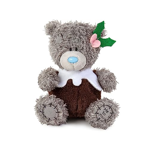 Me To You Tatty Teddy Weihnachtspuddingbär, 10 cm hoch, offizielle Kollektion von Me to You