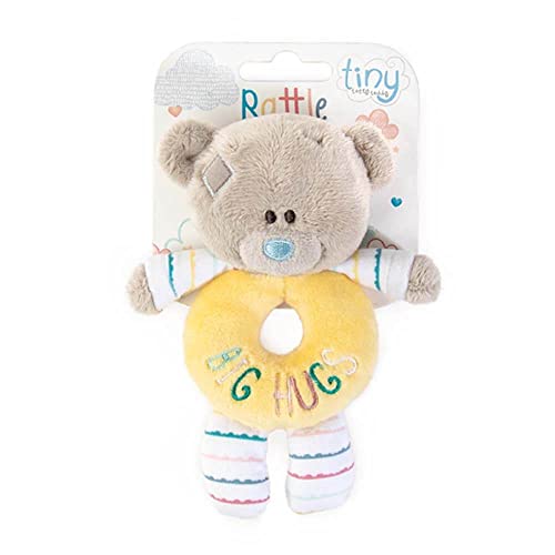 Me to You Tiny Tatty Teddy Big Hugs Rassel, Baby, Gelb, Super-soft Material, 15 cm, Ab Geburt von Me to You