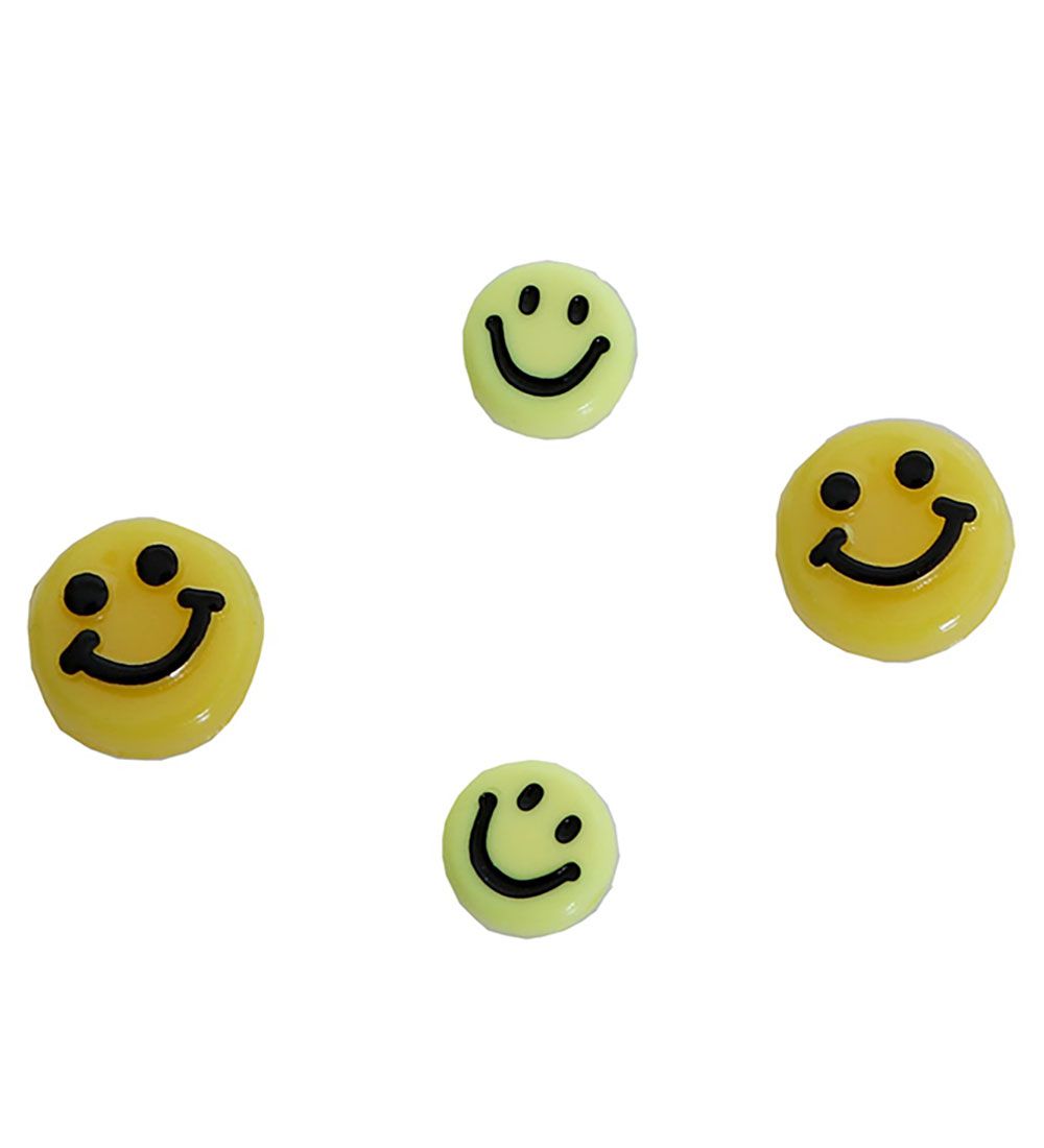 Me&My BOX Perlen - Smiley 4 st. - Gelb-Schwarz - Me&My BOX - One Size - Perlen Me&My BOX Perlen - Smiley 4 st. - Gelb-Schwarz - Me&My BOX - One Size - Perlen von Me&My BOX