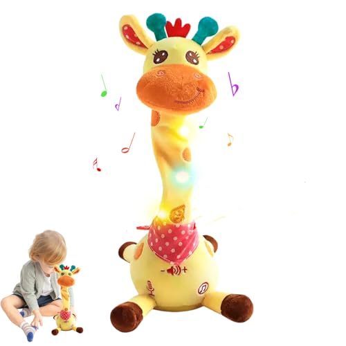 Tanzen Singen Sprechen Aufnehmen Giraffen Spielzeug mit Lautstärkeregler Funktion, Licht Baby Plüsch Puppe Wiederholen Sie, was Sie Sagen Baby Förderung der Sprache Spielzeug Geschenke und Home Decor Tanzen Singen Sprechen Aufnehmen Giraffen Spielzeug mit Lautstärkeregler Funktion, Licht Baby Plüsch Puppe Wiederholen Sie, was Sie Sagen Baby Förderung der Sprache Spielzeug Geschenke und Home Decor von MeHoo