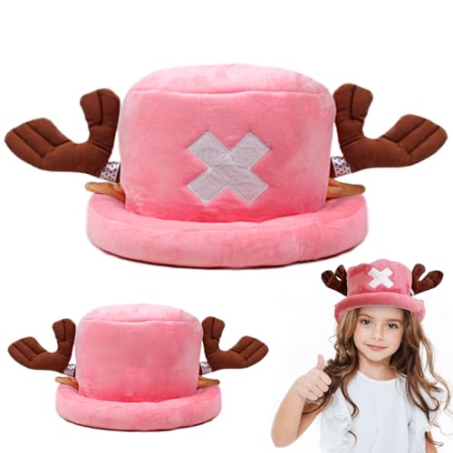 Anime Cosplay Hut, One Piece Chopper-Mütze Rosa, Anime Cartoon Hat, Winterplüschmütze, Cosplay Party Geburtstag Plüschmütze, Süße Hüte Warm und Bequem für Erwachsene und Kinder Anime Cosplay Hut, One Piece Chopper-Mütze Rosa, Anime Cartoon Hat, Winterplüschmütze, Cosplay Party Geburtstag Plüschmütze, Süße Hüte Warm und Bequem für Erwachsene und Kinder von MeYuxg
