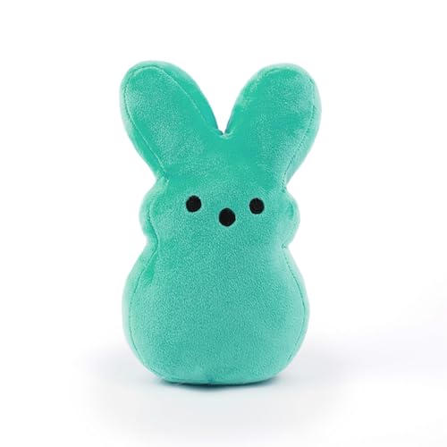Kuscheltier Hase, Baby und Kinder Spielzeug, Hase Stofftier, 15 cm Kuscheltier Klein, Gemütliches Schmusetier für Baby Kuscheltier ab 0 Monate Mädchen und Jungen Plüschtier (Grün) von MeYuxg