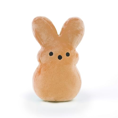 Kuscheltier Hase, Baby und Kinder Spielzeug, Hase Stofftier, 15 cm Kuscheltier Klein, Gemütliches Schmusetier für Baby Kuscheltier ab 0 Monate Mädchen und Jungen Plüschtier (Orange) von MeYuxg