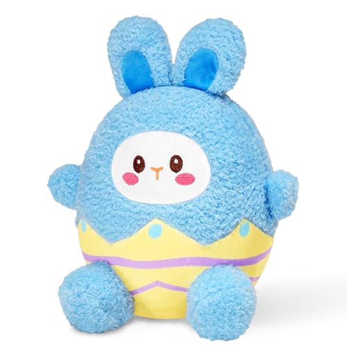 MeYuxg Hase Kuscheltier, 24cm Blau Eierschalen-Kaninchen, Plüschtier mit Schlappohren, Stofftier Hase zum Kuscheln und Spielen, Kuscheltier für Mädchen und Jungen von MeYuxg