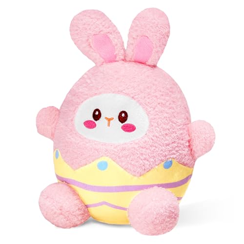 MeYuxg Hase Kuscheltier, 24cm Rosa Eierschalen-Kaninchen, Plüschtier mit Schlappohren, Stofftier Hase zum Kuscheln und Spielen, Kuscheltier für Mädchen und Jungen MeYuxg Hase Kuscheltier, 24cm Rosa Eierschalen-Kaninchen, Plüschtier mit Schlappohren, Stofftier Hase zum Kuscheln und Spielen, Kuscheltier für Mädchen und Jungen von MeYuxg