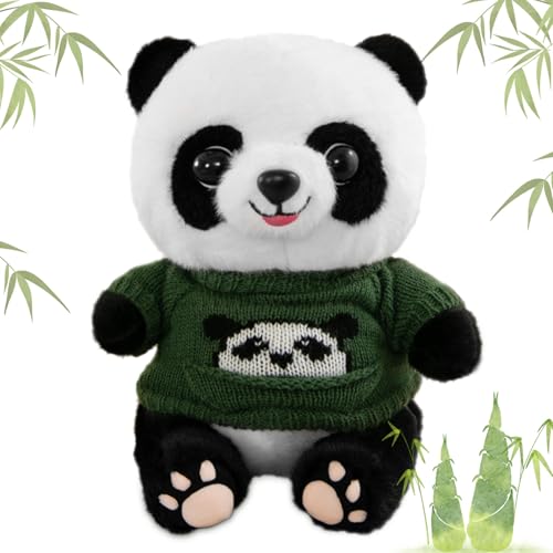 MeYuxg Kuscheltier Panda, 25CM Pandabär Kuscheltier, PP-Baumwolle Kuscheltier Pandabär, Panda Kuscheltier für Jungen, Mädchen und Erwachsene, Geburtstag, Weihnachten,Partygeschenke(Grüner Pullover) MeYuxg Kuscheltier Panda, 25CM Pandabär Kuscheltier, PP-Baumwolle Kuscheltier Pandabär, Panda Kuscheltier für Jungen, Mädchen und Erwachsene, Geburtstag, Weihnachten,Partygeschenke(Grüner Pullover) von MeYuxg