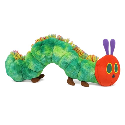 MeYuxg Mini 25cm Raupe Nimmersatt Kuscheltier 2, Kleine Raupe Nimmersatt Plüschtier für Kleinkinder & Babys-Bunte Lernhilfe & Geschenkidee,Kuscheliger Begleiter für Spielzeit von MeYuxg