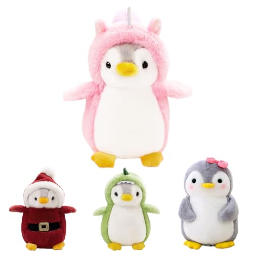 MeYuxg Pinguin Stofftier,20CM Pinguin Kuscheltier, PP-Baumwolle Kuscheltier Pinguin, Pinguin Stofftier für Jungen, Mädchen, Babys und Erwachsene,Geburtstag, Weihnachten, Partygeschenke(Rosa Pinguin) MeYuxg Pinguin Stofftier,20CM Pinguin Kuscheltier, PP-Baumwolle Kuscheltier Pinguin, Pinguin Stofftier für Jungen, Mädchen, Babys und Erwachsene,Geburtstag, Weihnachten, Partygeschenke(Rosa Pinguin) von MeYuxg