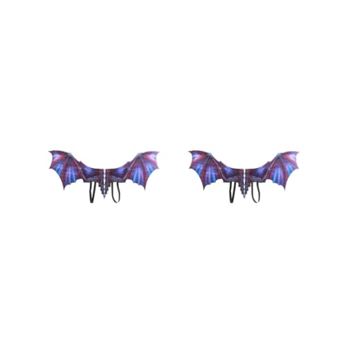 2 Set Exquisite Drachen Ritzel Flügel Requisiten Für Halloween Karneval Cosplay Erwachsene Dekoration Tuch Vliesstoff 2.Drachenflügel Lila 2 Set Exquisite Drachen Ritzel Flügel Requisiten Für Halloween Karneval Cosplay Erwachsene Dekoration Tuch Vliesstoff 2.Drachenflügel Lila von Mealoodiousmusea