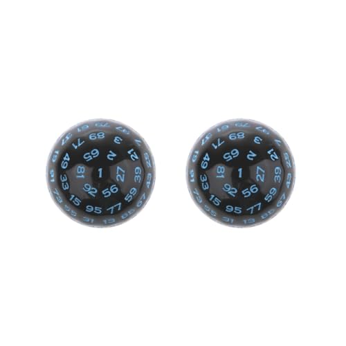 2er-Set mehrseitige Acryl-Würfel für Tischbrett, Rollenspiele, Bar, Club, Blau 2er-Set mehrseitige Acryl-Würfel für Tischbrett, Rollenspiele, Bar, Club, Blau von Mealoodiousmusea