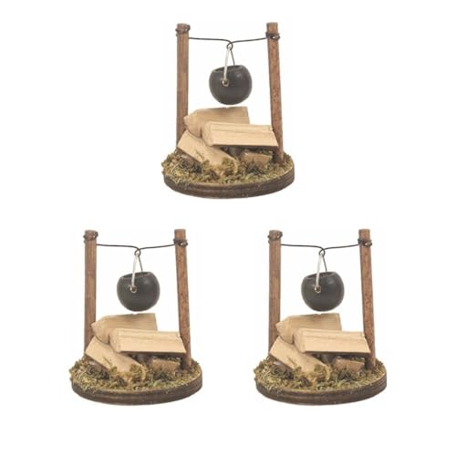 3er-Set feine Verarbeitung, Miniatur-Holzöfen zum Aufhängen, präzise gefertigt, breite Anwendung, Miniatur-Hängeofen, nur ein Stil 3er-Set feine Verarbeitung, Miniatur-Holzöfen zum Aufhängen, präzise gefertigt, breite Anwendung, Miniatur-Hängeofen, nur ein Stil von Mealoodiousmusea