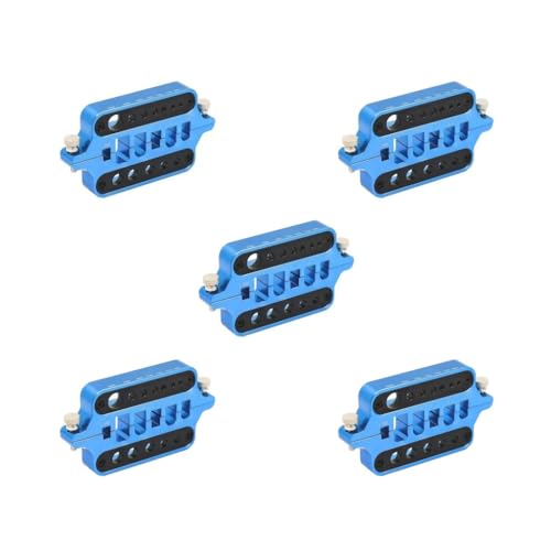 5 Set RC Metall Mini Lötwerkzeug Halter Modellauto Drohne Schweißwerkzeuge Station Unterstützung Wärmedämmbank T Steckverbinder Blau von Mealoodiousmusea