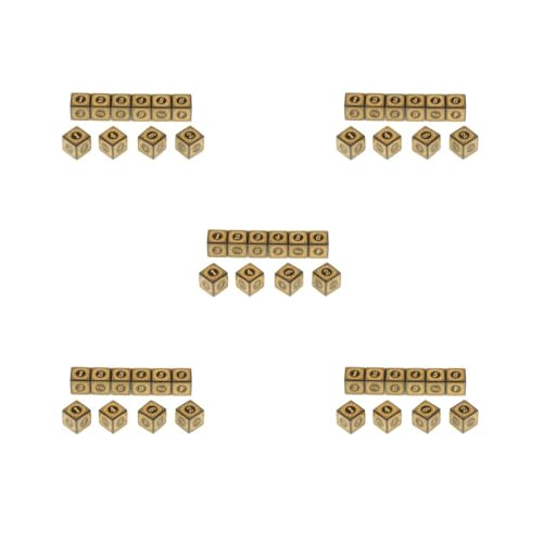 5er-Set, 10 x mehrseitige Acryl-Würfel für Tischbrett, Rollenspiele, Gelb 5er-Set, 10 x mehrseitige Acryl-Würfel für Tischbrett, Rollenspiele, Gelb von Mealoodiousmusea