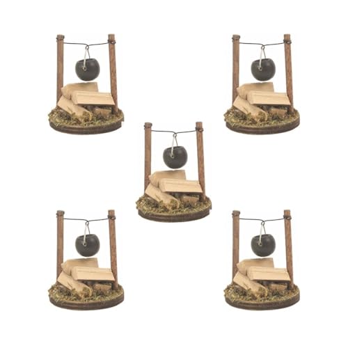 5er-Set feine Verarbeitung, Miniatur-Holzöfen zum Aufhängen, präzise und breite Anwendung, Miniatur-Hängeofen, nur ein Stil 5er-Set feine Verarbeitung, Miniatur-Holzöfen zum Aufhängen, präzise und breite Anwendung, Miniatur-Hängeofen, nur ein Stil von Mealoodiousmusea