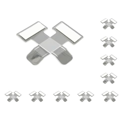 Mealoodiousmusea 10 Set 2 Stück transparente Parkscheinhalter Clip Auto Windschutzscheibe Windschutzscheibe Tickets Halter von Mealoodiousmusea