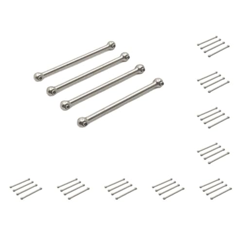 Mealoodiousmusea 10 Set 4 Stück Metall Metall RC Auto Hund Knochen Antriebswellen Reparaturteil für 1/18 Wltoys A949 RC Auto Hund Knochen Antriebswellen Reparaturteil von Mealoodiousmusea