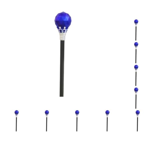 Mealoodiousmusea 10 Set Zepter Fancy King's Scepters Waterproof Vintage Walking Stick Wand Portable Cosplay Props Kids Silver Blue Queen's Scepter Mealoodiousmusea 10 Set Zepter Fancy King's Scepters Waterproof Vintage Walking Stick Wand Portable Cosplay Props Kids Silver Blue Queen's Scepter von Mealoodiousmusea
