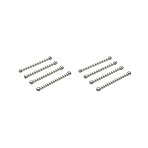 Mealoodiousmusea 2 Set 4 Stück Metall Metall RC Auto Hund Knochen Antriebswellen Reparaturteil für 1/18 Wltoys A949 RC Auto Hund Knochen Antriebswellen Reparaturteil von Mealoodiousmusea