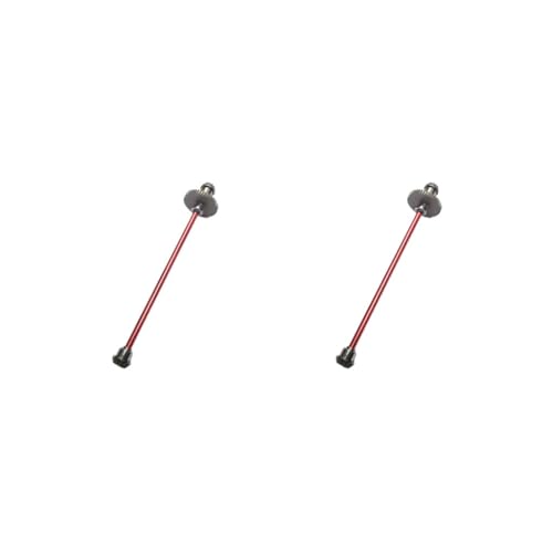 Mealoodiousmusea 2er-Set Metallgetriebe-Antriebswellen-Set, RC-Autoteile für WLtoys, verbesserte Haltbarkeit und Leistung, 1:14 Schaft Mealoodiousmusea 2er-Set Metallgetriebe-Antriebswellen-Set, RC-Autoteile für WLtoys, verbesserte Haltbarkeit und Leistung, 1:14 Schaft von Mealoodiousmusea
