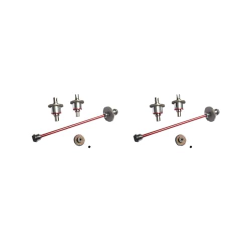 Mealoodiousmusea 2er-Set Metallgetriebe-Antriebswellen-Set, RC-Autoteile für WLtoys, verbesserte Haltbarkeit und Leistung, 1:14 Set Mealoodiousmusea 2er-Set Metallgetriebe-Antriebswellen-Set, RC-Autoteile für WLtoys, verbesserte Haltbarkeit und Leistung, 1:14 Set von Mealoodiousmusea