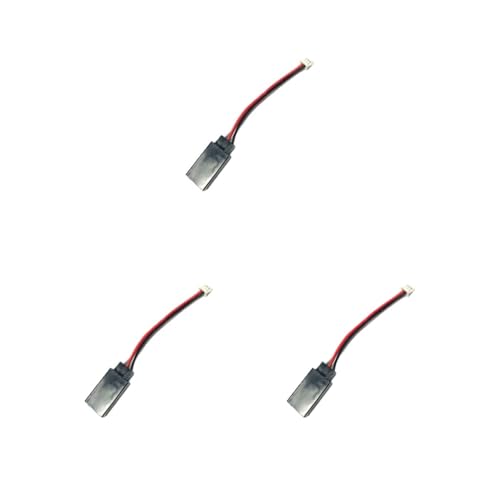 Mealoodiousmusea 3 Set JR auf ZH1.25 Stecker Servo Adapterkabel für Hobbyplus 1/18 Vielseitiges JR auf ZH25 Stecker Servoadapterkabel für Hobbyplus 1/18 von Mealoodiousmusea