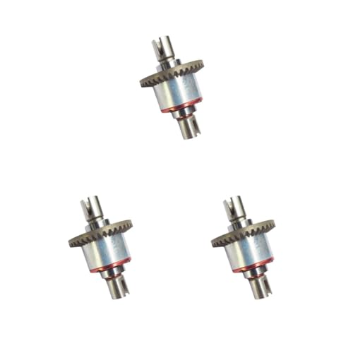 Mealoodiousmusea 3er-Set Metallgetriebe-Antriebswellen-Set, RC-Autoteile für WLtoys verbesserte Haltbarkeit und Leistungsdifferenzial Mealoodiousmusea 3er-Set Metallgetriebe-Antriebswellen-Set, RC-Autoteile für WLtoys verbesserte Haltbarkeit und Leistungsdifferenzial von Mealoodiousmusea