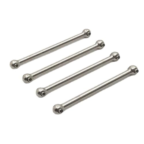 Mealoodiousmusea 4 Stück Metall Metall RC Auto Hund Knochen Antriebswellen Reparaturteil für 1/18 Wltoys A949 RC Auto Hund Knochen Antriebswellen Reparaturteil von Mealoodiousmusea