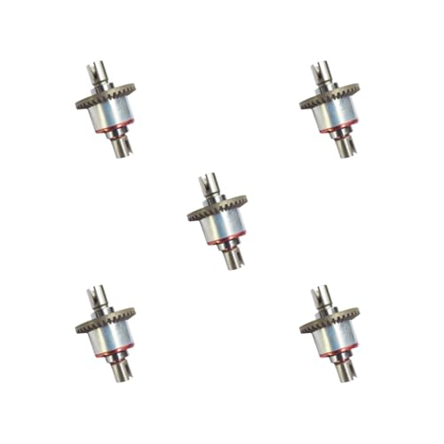 Mealoodiousmusea 5-teiliges Metallgetriebe-Antriebswellen-Set, RC-Autoteile für WLtoys verbesserte Haltbarkeit und Leistungsdifferenzial Mealoodiousmusea 5-teiliges Metallgetriebe-Antriebswellen-Set, RC-Autoteile für WLtoys verbesserte Haltbarkeit und Leistungsdifferenzial von Mealoodiousmusea