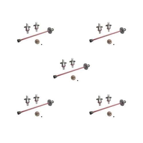 Mealoodiousmusea 5er-Set Metallgetriebe-Antriebswellen-Set, RC-Autoteile für WLtoys Verbesserte Haltbarkeit und Leistung, 1:14 Set Mealoodiousmusea 5er-Set Metallgetriebe-Antriebswellen-Set, RC-Autoteile für WLtoys Verbesserte Haltbarkeit und Leistung, 1:14 Set von Mealoodiousmusea