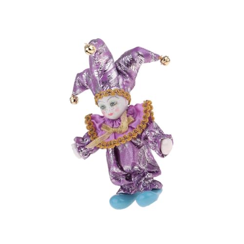 Mealoodiousmusea Lustige Harlekin-Puppe mit Outfits, Zirkusaufführungen, Geschenk für Kinder, mit Outfits, lustige Harlekin-Puppe, Zirkusrequisiten, Stil 5 Mealoodiousmusea Lustige Harlekin-Puppe mit Outfits, Zirkusaufführungen, Geschenk für Kinder, mit Outfits, lustige Harlekin-Puppe, Zirkusrequisiten, Stil 5 von Mealoodiousmusea
