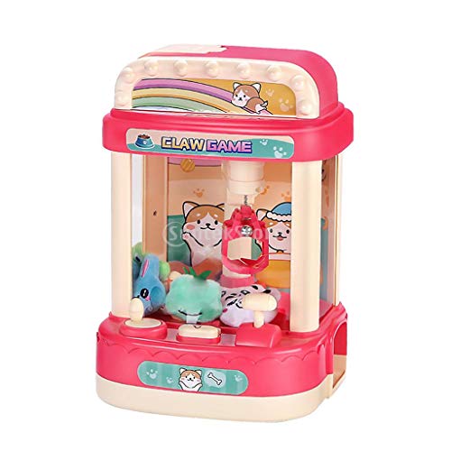 Mealoodiousmusea Mini Candy Claw Machine – Elektronisches Arcade-Spiel mit Lichtern, Geräuschen rot Mealoodiousmusea Mini Candy Claw Machine – Elektronisches Arcade-Spiel mit Lichtern, Geräuschen rot von Mealoodiousmusea
