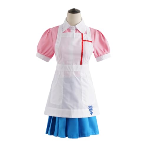 Mealoodiousmusea Süßes Super Dangan 2 Mikan Tsumiki Cosplay-Kostüm für Cosplay-Liebhaber, pflegeleichte Baumwolle, Cosplay, Krankenschwesteruniform, komplettes Set, wie abgebildet, Größe XL Mealoodiousmusea Süßes Super Dangan 2 Mikan Tsumiki Cosplay-Kostüm für Cosplay-Liebhaber, pflegeleichte Baumwolle, Cosplay, Krankenschwesteruniform, komplettes Set, wie abgebildet, Größe XL von Mealoodiousmusea