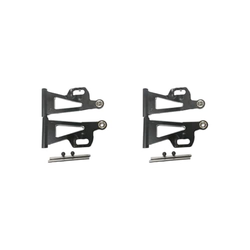 Mealoodiousmusea Vordere Unterarme aus Aluminium für 1/14 MJX Hyper Go 14209 14210 Aluminium-Unterarme für 1/14 MJX Hyper Go 14209 14210, Schwarz, 2 Stück von Mealoodiousmusea