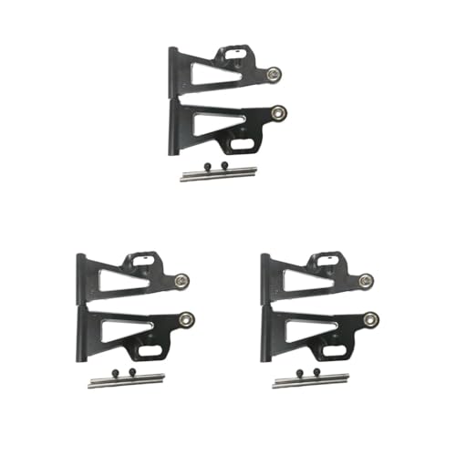 Mealoodiousmusea Vordere Unterarme aus Aluminium für 1/14 MJX Hyper Go 14209 14210 Aluminium-Unterarme für 1/14 MJX Hyper Go 14209 14210, Schwarz, 3 Stück von Mealoodiousmusea