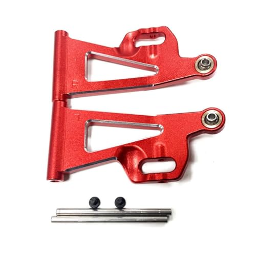 Mealoodiousmusea Vordere Unterarme aus Aluminium für 1/14 MJX Hyper Go 14209 14210 Aluminium-Unterarme vorne für 1/14 MJX Hyper Go 14209 14210, Rot von Mealoodiousmusea