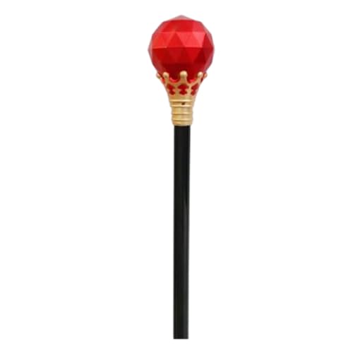 Mealoodiousmusea Zepter Fancy King's Scepters Wasserdicht Vintage Gehstock Cosplay Requisiten Dress Up Zubehör Erwachsene Gold Rot Königin Zepter Mealoodiousmusea Zepter Fancy King's Scepters Wasserdicht Vintage Gehstock Cosplay Requisiten Dress Up Zubehör Erwachsene Gold Rot Königin Zepter von Mealoodiousmusea