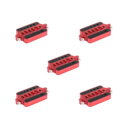 Mini-Lötwerkzeughalter aus Metall, für Modellauto, Wärmedämmung, T-Stecker, Aluminiumlegierung, Ersatz für XT60 XT90, Rot, 5 Stück Mini-Lötwerkzeughalter aus Metall, für Modellauto, Wärmedämmung, T-Stecker, Aluminiumlegierung, Ersatz für XT60 XT90, Rot, 5 Stück von Mealoodiousmusea