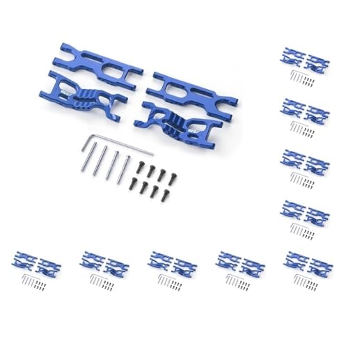 Querlenker vorne hinten unten für Mini-B Mini-T Offroad RC vorne hinten unten Querlenker Aluminiumlegierung verschleißfest, Dunkelblau, 10 Stück Querlenker vorne hinten unten für Mini-B Mini-T Offroad RC vorne hinten unten Querlenker Aluminiumlegierung verschleißfest, Dunkelblau, 10 Stück von Mealoodiousmusea