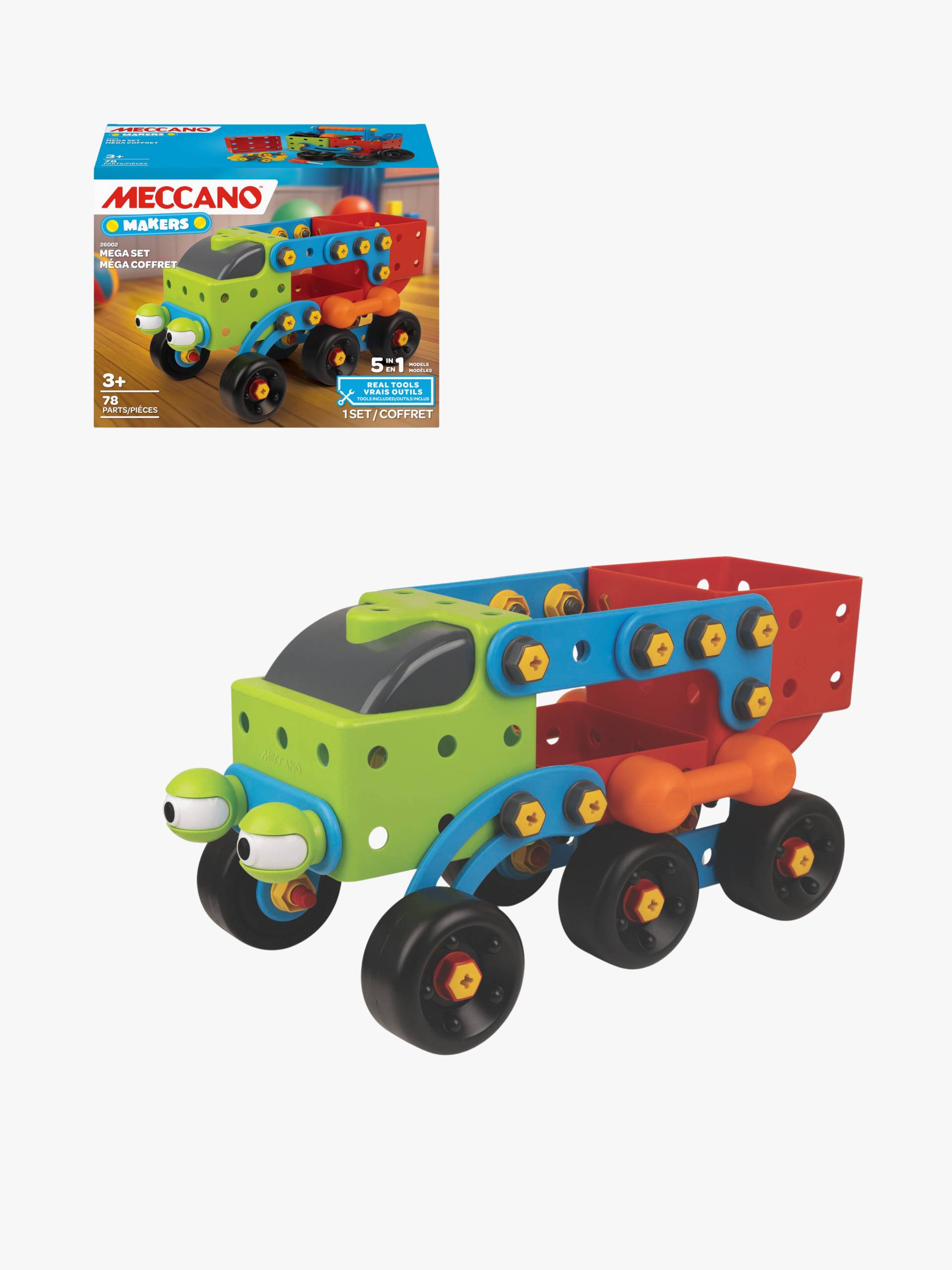 Meccano Bausatz Mega Truck 5-In-1 Meccano Bausatz Mega Truck 5-In-1 von Meccano