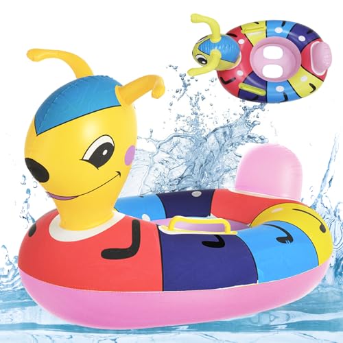 Mecctuck Baby Schwimmring, Schwimmring Aufblasbarer, Baby Float, Schwimmsitz Baby, Schwimmhilfe Spielzeug, Float Schwimmring, Strandspielzeug Schwimm Ring Schwimmreifen für Baby 6 Monate - 3 Jahre Mecctuck Baby Schwimmring, Schwimmring Aufblasbarer, Baby Float, Schwimmsitz Baby, Schwimmhilfe Spielzeug, Float Schwimmring, Strandspielzeug Schwimm Ring Schwimmreifen für Baby 6 Monate - 3 Jahre von Mecctuck
