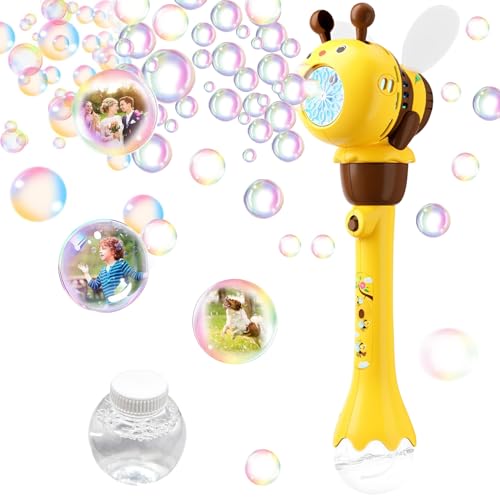 Mecctuck Seifenblasenmaschine, Seifenblasen, Seifenblasenpistole, Seifenblasenmaschine Kinder, Seifenblasen Pistole mit 90ML Seifenblasen Flüssigkeit, Seifenblasen Stab für Party Geburtstag Hochzeit Mecctuck Seifenblasenmaschine, Seifenblasen, Seifenblasenpistole, Seifenblasenmaschine Kinder, Seifenblasen Pistole mit 90ML Seifenblasen Flüssigkeit, Seifenblasen Stab für Party Geburtstag Hochzeit von Mecctuck