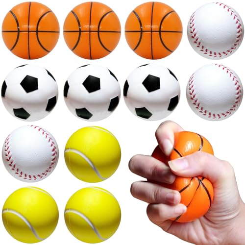 Schaumstoffbälle,12 Stück Mini Sportbälle,Kinderspielzeug,Schaum Sportbälle,Schaumstoff Fußball,Weich und Bequem Lindert Angst,Anti Ängste Spielzeug Linderung Entspannung für Kinder und Erwachsene Schaumstoffbälle,12 Stück Mini Sportbälle,Kinderspielzeug,Schaum Sportbälle,Schaumstoff Fußball,Weich und Bequem Lindert Angst,Anti Ängste Spielzeug Linderung Entspannung für Kinder und Erwachsene von Mecctuck