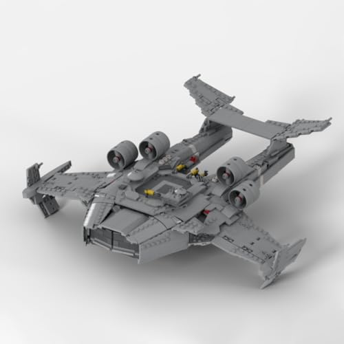 MechEdu 1775PCS MOC-137392 Sci-Fi Massive Motherhip Bausatz, Jedes Teil Sorgt für Einen Festen, Stabilen Aufbau, für Teenager Und Erwachsene von MechEdu