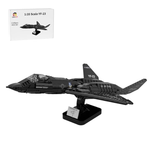 MechEdu 2185PCS MOC-177282 1/35 Maßstab YF-23 Fighter Bausatz, Jedes Teil Sorgt für Einen Festen, Stabilen Aufbau, EIN Geschenk für Jugendliche Und Erwachsene MechEdu 2185PCS MOC-177282 1/35 Maßstab YF-23 Fighter Bausatz, Jedes Teil Sorgt für Einen Festen, Stabilen Aufbau, EIN Geschenk für Jugendliche Und Erwachsene von MechEdu