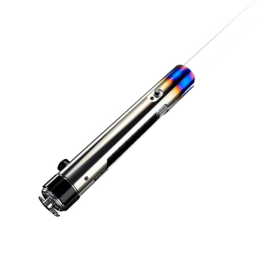 MechEdu Griff Länge 25,1 cm Lichtschwert-Set mit Abnehmbarer Klinge, Griff-Cosplay-Requisite, Bietet Eine Vielzahl von Farboptionen, EIN Geschenk für Erwachsene (Xenopixel-Version) von MechEdu