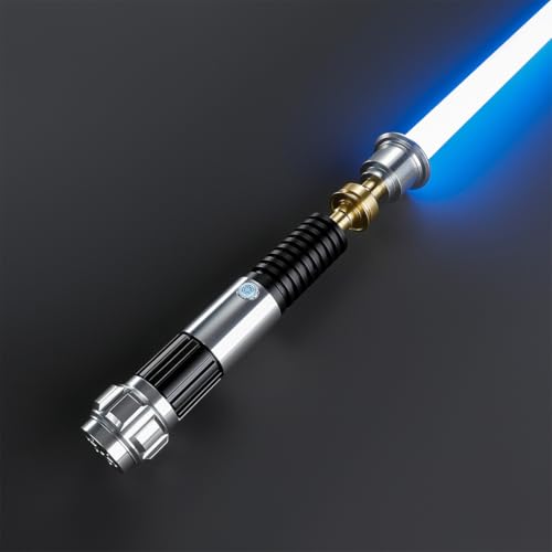 MechEdu Griff Länge 30,7 cm Original Economy Edition Krieger-Lichtschwert-Set, Abnehmbarer Klingengriff, Cosplay-Requisite, Verschiedene Farboptionen, Geschenk für Erwachsene (Xenopixel-Version) von MechEdu