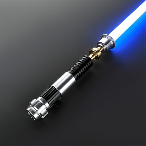 MechEdu Griff Länge 30,7 cm Original Economy Edition Krieger-Lichtschwert-Set, Abnehmbarer Klingengriff, Cosplay-Requisite, Verschiedene Farboptionen, Geschenk für Erwachsene (Xenopixel-Version) von MechEdu