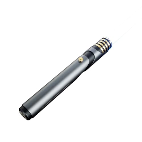 MechEdu Handgriff Länge 27,5 cm Säbel Set mit Abnehmbarer PC-Klinge, Griff Cosplay-Requisite,mit Realistischen Sound- Und Blitzeffekten (Xenopixel-Version) von MechEdu